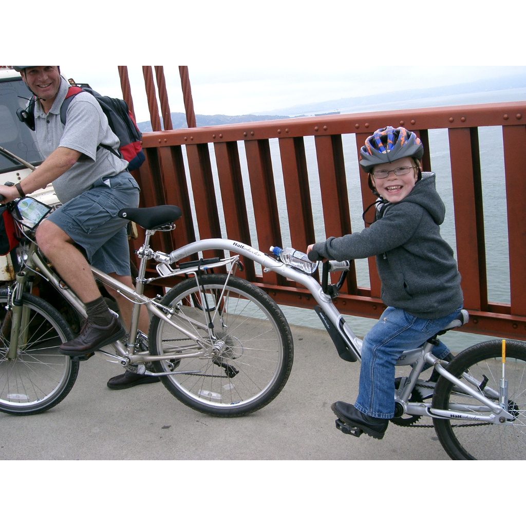 ride along bike trailer