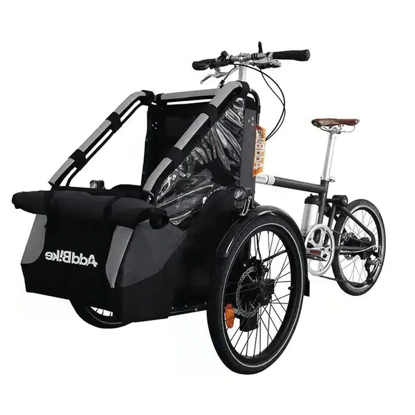 Addbike - AddBike+ Kid Kit - Front - Mounted Family Cargo Bike Conversion - Hitch A Bike -