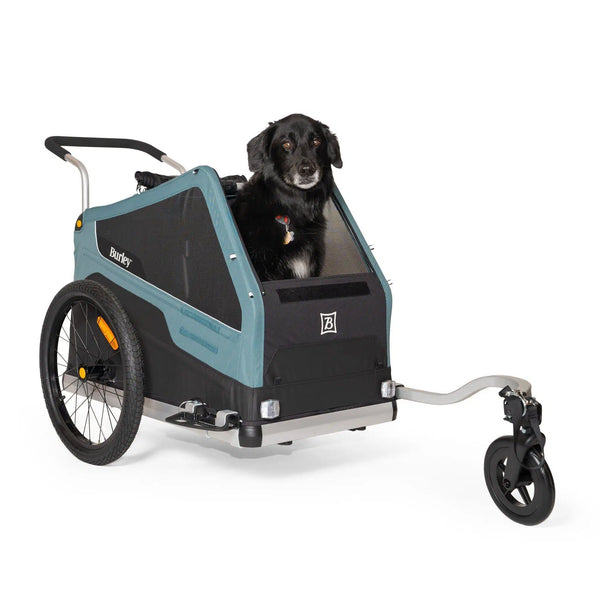 Burley - Burley Dog Bike Trailer & Dog Stroller - 2 - in - 1 Bark Ranger™ - Hitch A Bike - BUR947106