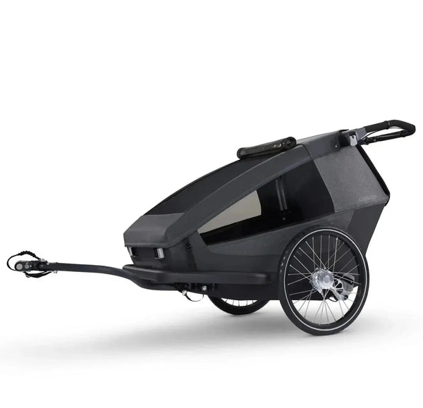 Croozer - Croozer Yuuna - Premium Modular Bike Trailer - Kid - Dog - Cargo - Hitch A Bike -