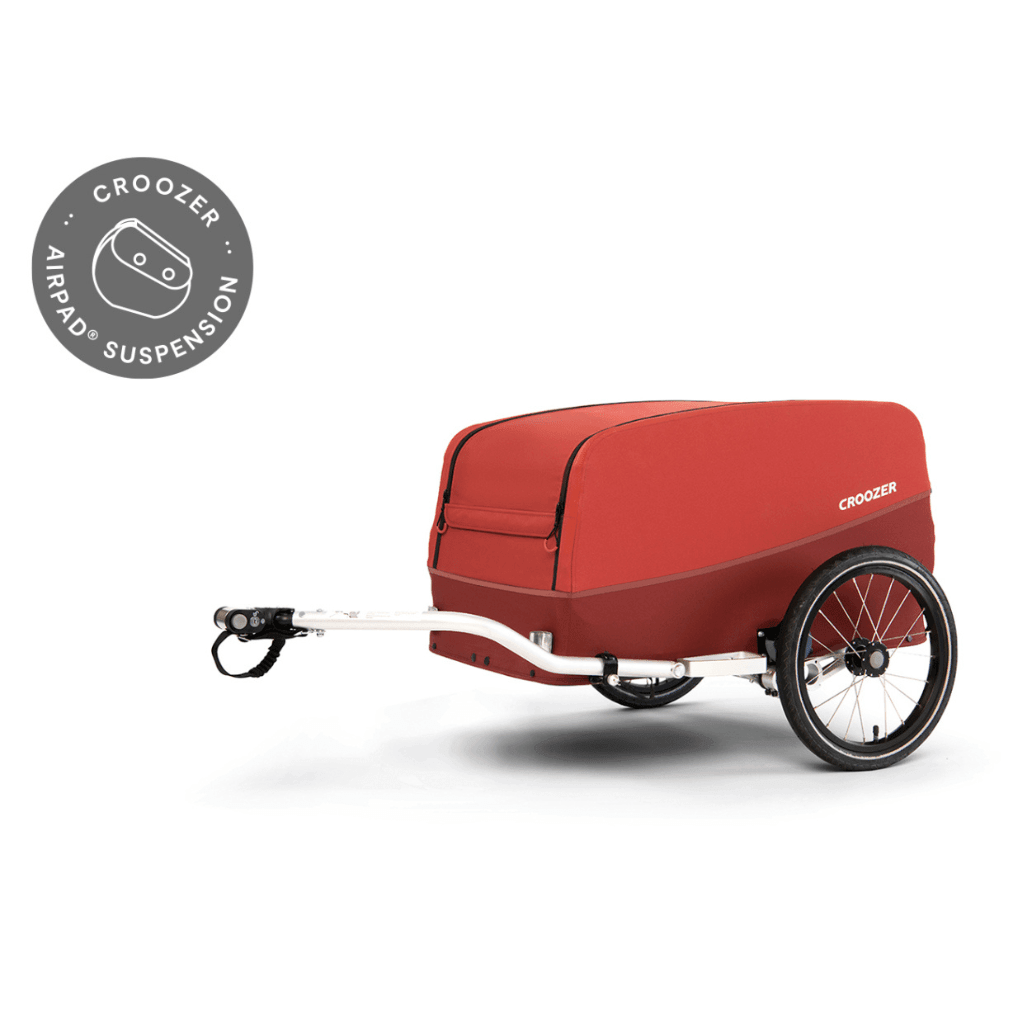 Croozer Pakko Cargo Bike Trailer Up to 45kg Capacity 135L Hitch A Bike