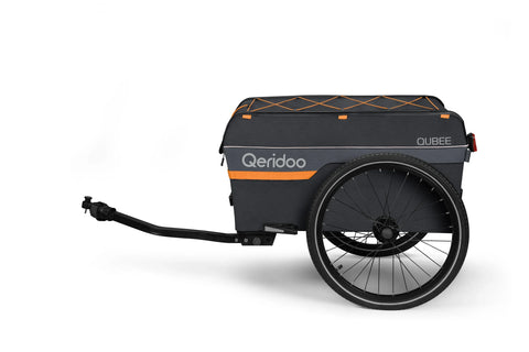 Qeridoo Qubee | Cargo Bike Trailer | Grey