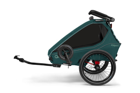 Qeridoo Kidgoo 1 | Pacific Blue | Child Bike Trailer