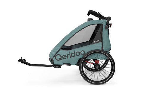 Geridoo bike trailer on a white background