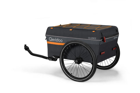 Qeridoo Qubee | Grey | Cargo Bike Trailer