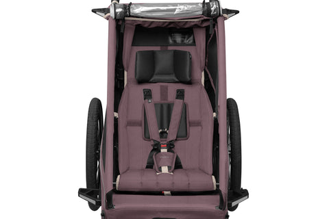 Qeridoo Kidgoo 1 | Wildberry Violet (Limited Edition) | Child Bike Trailer