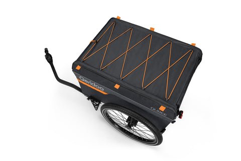 Qeridoo Qubee | Grey | Cargo Bike Trailer