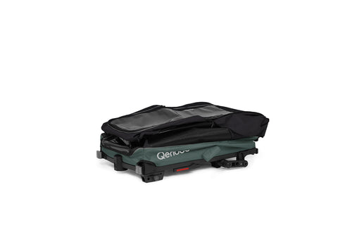 Qeridoo Nacho M | Green | Dog Bike Trailer