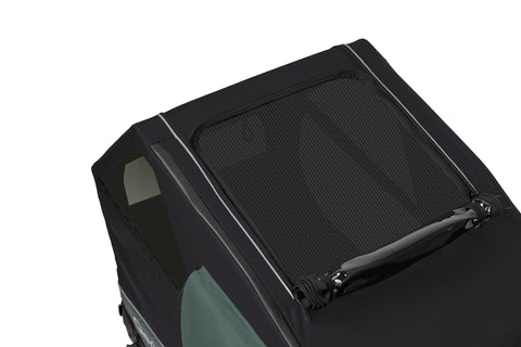 Qeridoo Nacho M | Green | Dog Bike Trailer
