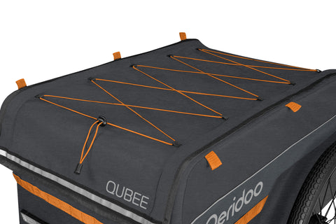 Qeridoo Qubee XL | Grey | Cargo Bike Trailer