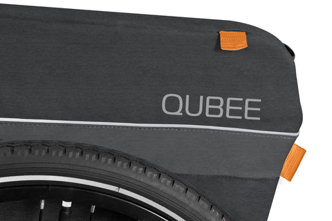 Qeridoo Qubee XL | Grey | Cargo Bike Trailer