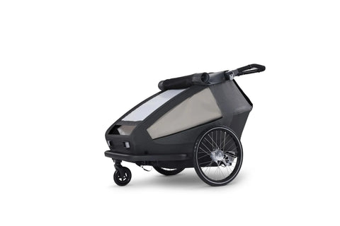 Croozer Yuuna | Premium Modular Bike Trailer | Kid | Dog | Cargo