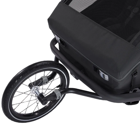 Croozer Jogger Kit Kid 2 — wheel arm detail