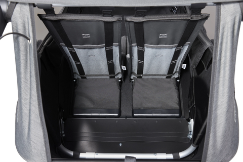 Croozer Yuuna Kid Module: Basic Seat — installed in Yuuna