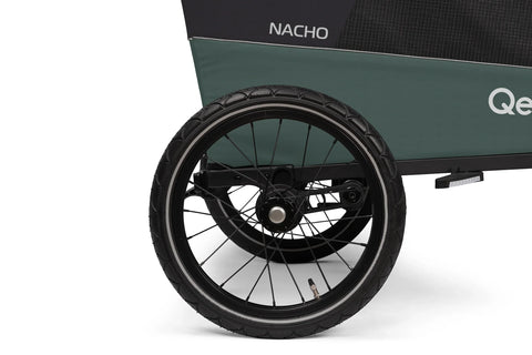 Qeridoo Nacho Large | Dog Bike Trailer | Green