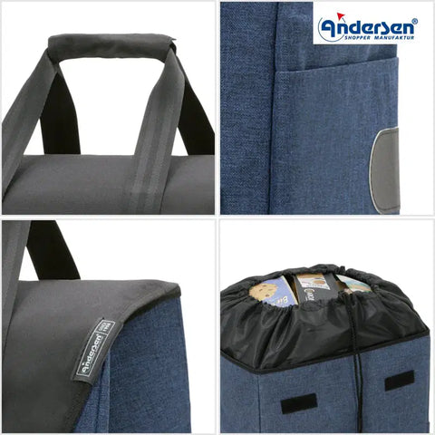 198-028-42 - Andersen Komfort Frame - Senta 2.0 Bag Bag - Sand - gallery 15 - Hitch A Bike