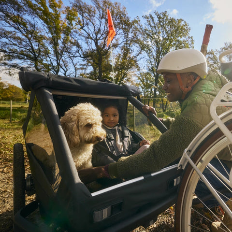 Croozer Yuuna Dog Module — lifestyle