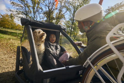 Croozer Yuuna | Premium Modular Bike Trailer | Kid | Dog | Cargo