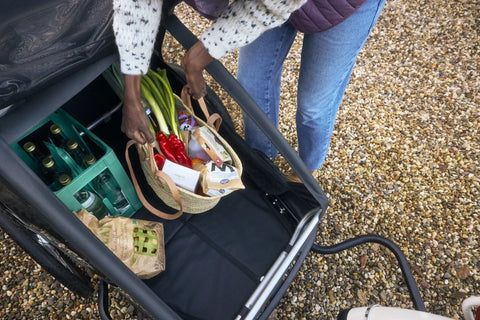 Croozer Yuuna | Premium Modular Bike Trailer | Kid | Dog | Cargo