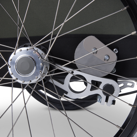 Croozer Kid Ellma 2 — AirPad suspension