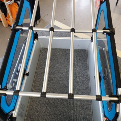 Doggy Tourer Dog Bike Trailer | Transport Roof Rack | Aluminium