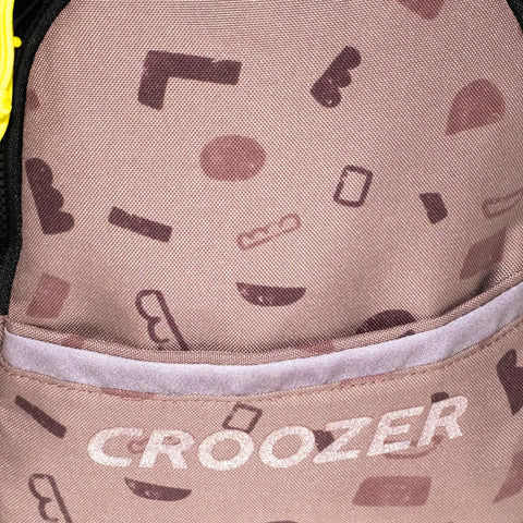 Croozer Children's Rucksack — reflective print detail