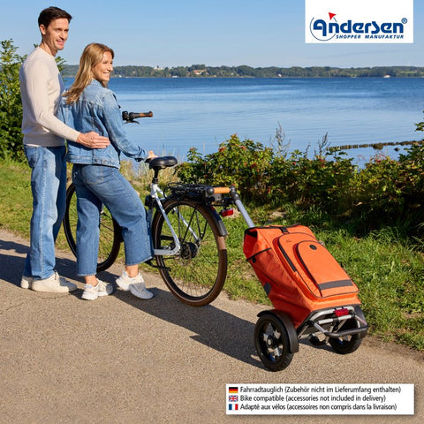 136-036-33 | Andersen Tura Frame | Hydro 3.0 Bag Bag | Orange | hero | Hitch A Bike