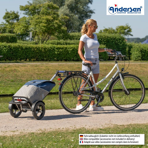 136-221-70 | Andersen Tura Frame | Lasse Bag Bag | Red | gallery 4 | Hitch A Bike