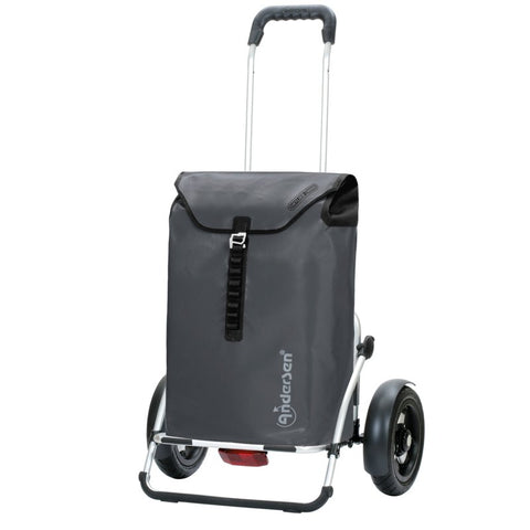 142-082-84 | Andersen Royal Plus Frame | Ortlieb Bag Bag | Black | hero | Hitch A Bike