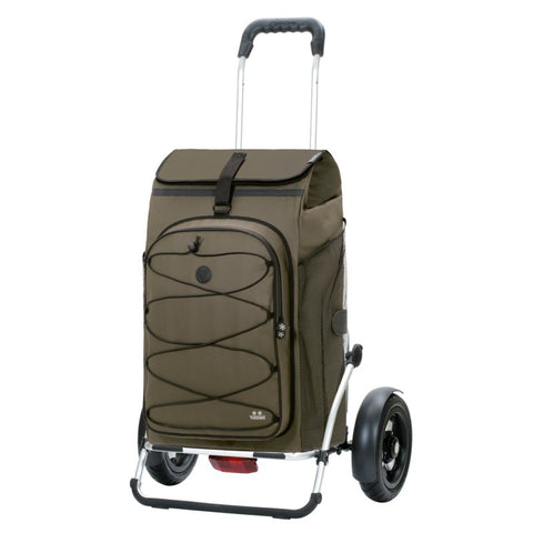 142-143-53 | Andersen Royal Plus Frame | Fado 3.0 Bag Bag | Olive | gallery 1 | Hitch A Bike