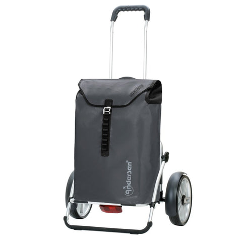 147-082-84 | Andersen Royal Plus Frame | Ortlieb Bag Bag | Black | hero | Hitch A Bike