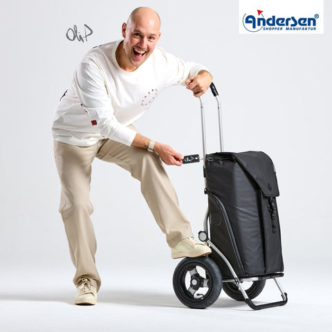 162-211-81 | Andersen Royal Frame | Oli.P 3.0 Bag Bag | Black | hero | Hitch A Bike