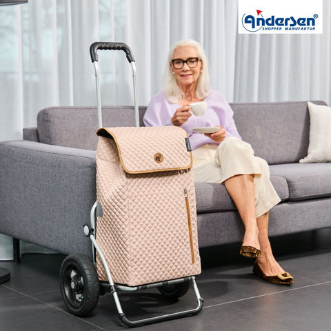 162-232-40 | Andersen Royal Frame | Lissa Bag Bag | Beige | hero | Hitch A Bike