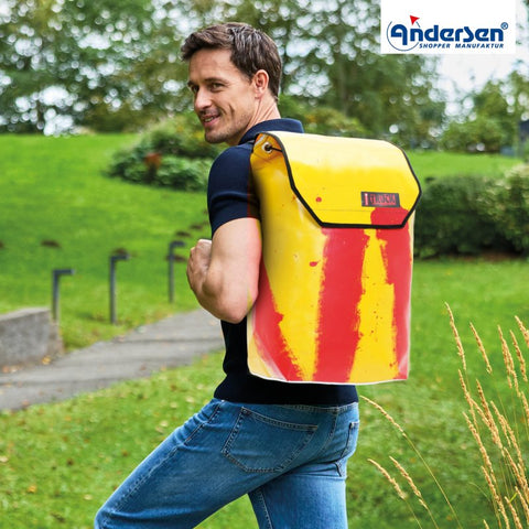 164-099-00 | Andersen Royal Frame | Truck A7 Bag Bag | Cream | hero | Hitch A Bike