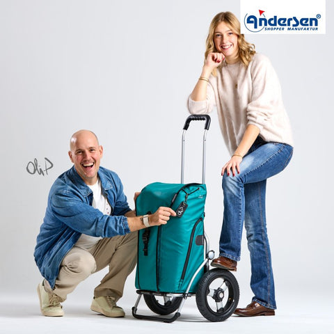 165-211-81 | Andersen Royal Frame | Oli.P 3.0 Bag Bag | Black | gallery 4 | Hitch A Bike