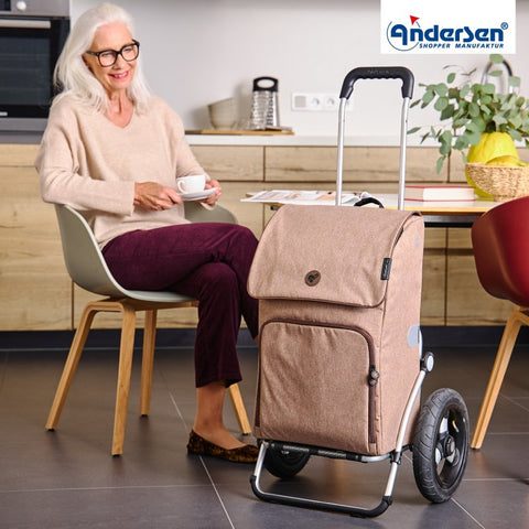 165-236-40 | Andersen Royal Frame | Ipek Maxi Bag Bag | Beige | hero | Hitch A Bike