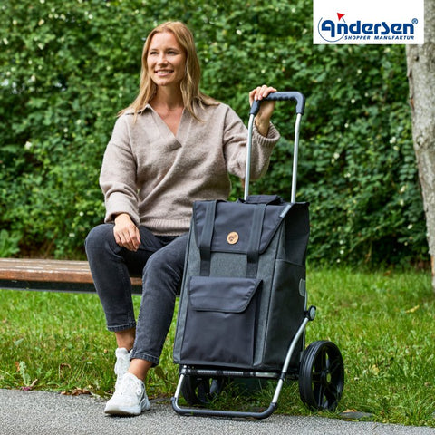 166-028-42 | Andersen Royal Frame | Senta 2.0 Bag Bag | Sand | gallery 5 | Hitch A Bike