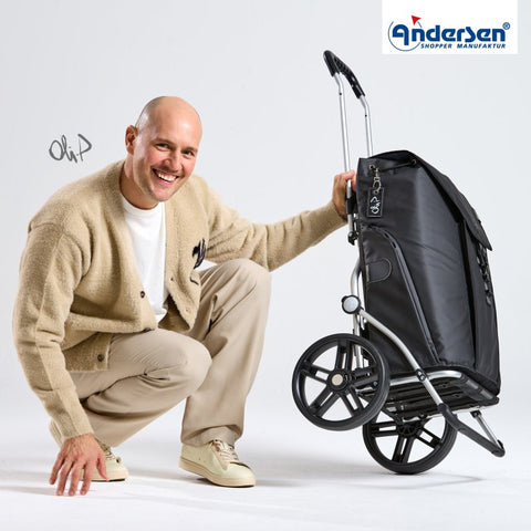 166-211-81 | Andersen Royal Frame | Oli.P 3.0 Bag Bag | Black | hero | Hitch A Bike