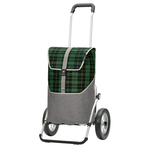 168-216-50 | Andersen Royal Frame | Gese Bag Bag | Green | gallery 1 | Hitch A Bike