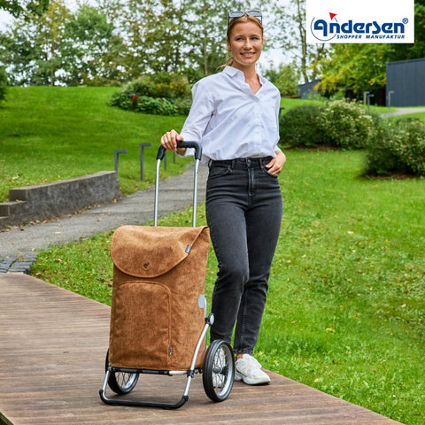 168-233-40 | Andersen Royal Frame | Marta Bag Bag | Beige | hero | Hitch A Bike