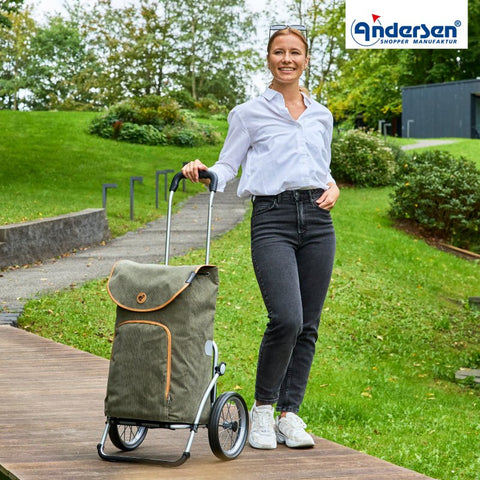 168-233-40 | Andersen Royal Frame | Marta Bag Bag | Beige | gallery 4 | Hitch A Bike