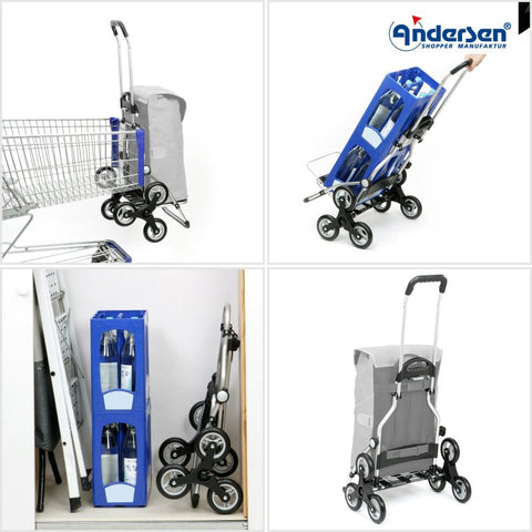 Andersen-Shopper | Shopping Trolley | Stair Climber Royal Shopper | Senta 2.0 Bag