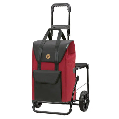 198-028-72 - Andersen Komfort Frame - Senta 2.0 Bag Bag - Red - hero - Hitch A Bike