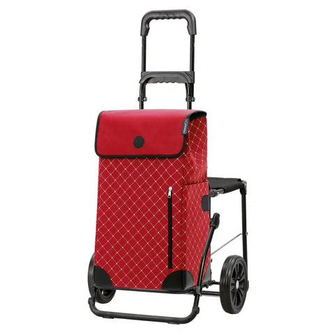 198-202-70 - Andersen Komfort Frame - Sofia Bag Bag - Red - gallery 1 - Hitch A Bike