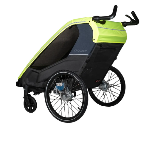 Croozer Rain Cover Kid Lykke 2 — rear view