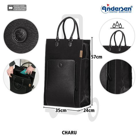 168-205-41 | Andersen Royal Frame | Charu Bag Bag | Brown | gallery 6 | Hitch A Bike