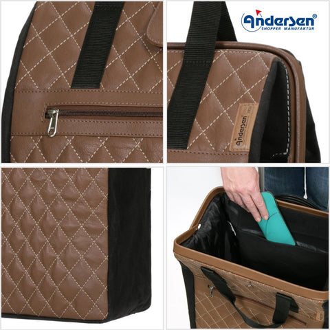 168-227-40 | Andersen Royal Frame | Inra Bag Bag | Beige | gallery 8 | Hitch A Bike