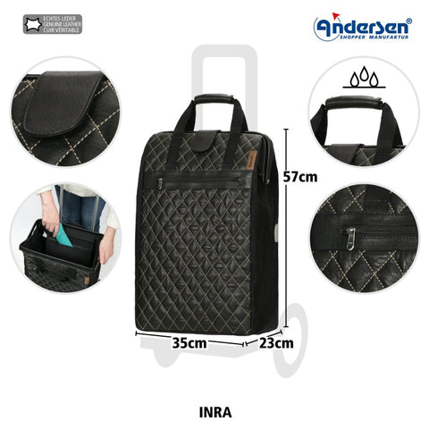 168-227-40 | Andersen Royal Frame | Inra Bag Bag | Beige | gallery 6 | Hitch A Bike