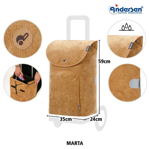 140-233-40 | Andersen Unus Frame | Marta Bag Bag | Beige | gallery 6 | Hitch A Bike