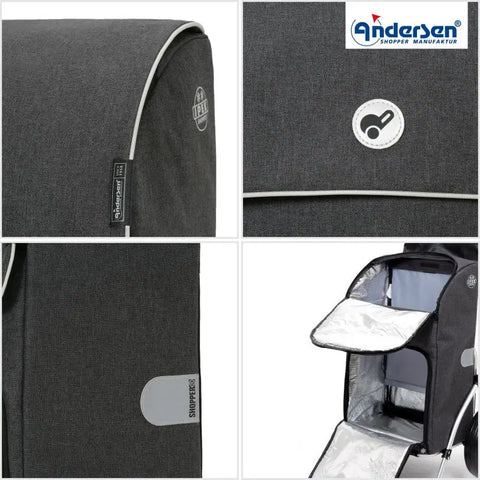 198-236-40 - Andersen Komfort Frame - Ipek Maxi Bag Bag - Beige - gallery 9 - Hitch A Bike